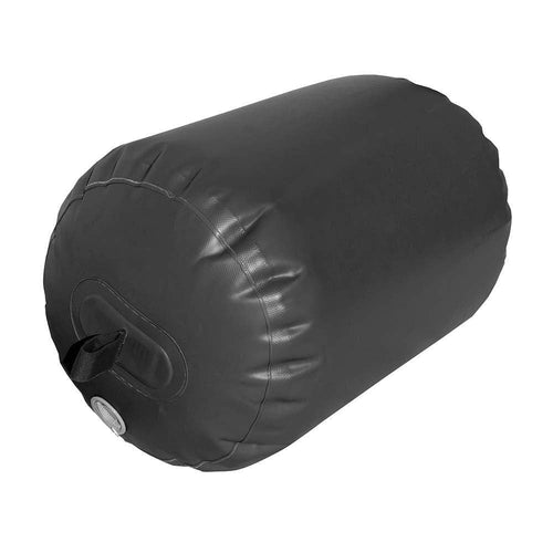 Taylor Made Products Inflatable Super Duty Yacht Fenders, Abrasion and Tear Resistant, Black, 18 x 29 inch