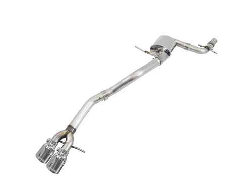 AWE: Track Edition Exhaust 2016-18 Volkswagen Jetta 1.4T (Chrome Silver Tips) by AWE