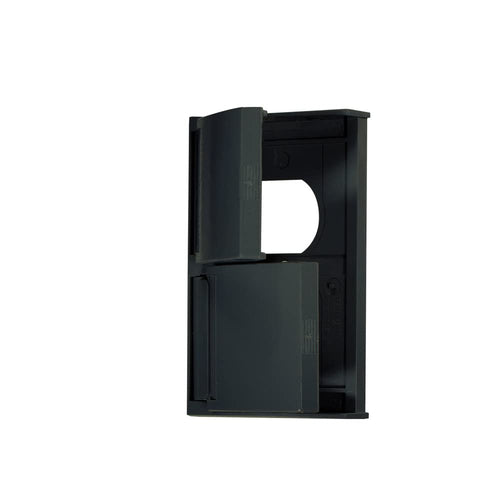 Snap Cover Plate Only RV Designer S904, Black, AC Electrical