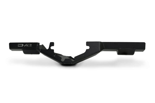 Rear Differential Skid Plate DV8 Offroad for 2021-2025 Ford Bronco | Paintable Aluminum Inserts | Quick & Easy Installation | Multiple Drain Holes | Bolt-on Installation | Black Finish
