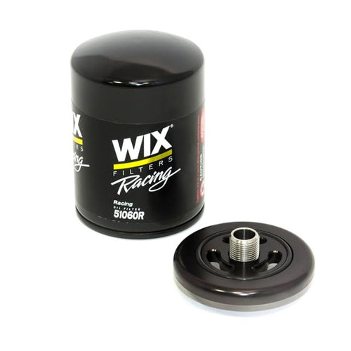 R35 GT-R ALPHA Performance CNC Billet Oil Filter Adapter With Street Filter