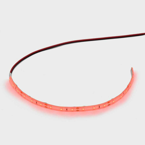 T-H Marine Flex Strip LED Rope Lights | Boat Deck and Gunwale Lighting Strips | 12", Red