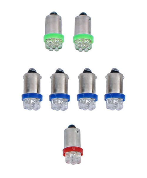 Scott Drake Instrument Panel LED Light Bulb Set SD-66-GA-BL Blue GT/Pony