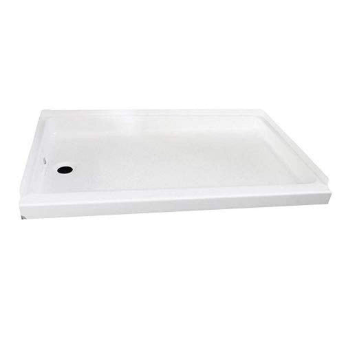 Shower 24 X 36 PAN White - Left Hand Drain