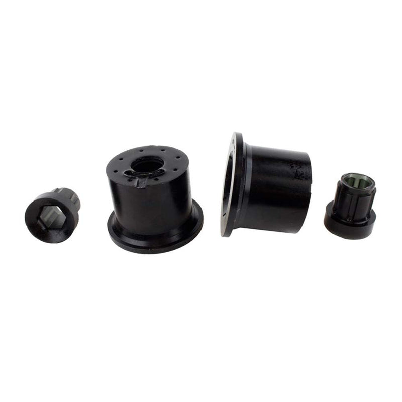 Front Control Arm Bushing Whiteline W53196, Black