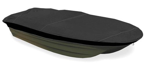 Taylor Made Products Semi-Custom Trailerite Boat Cover for Molded Bass Fishing Boats with Outboard Motor - Includes Motor Hood, Multiple Sizes and Colors