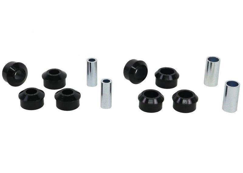 W61765 Whiteline Trailing Arm Bushing Kit, Black
