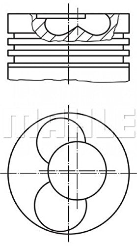 Engine MAHLE Piston 0304001