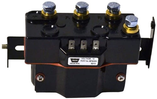 12V WARN Contactor for Industrial Winch , Black