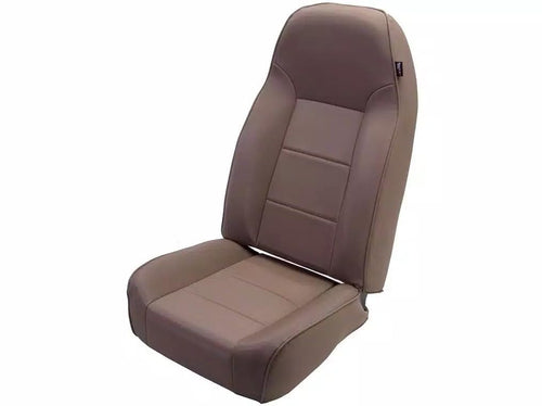 Rugged Ridge | High-Back Seat, Front, No-Recline, Nutmeg | 13401.07 | Fits 1976-2002 Jeep CJ & Wrangler YJ/TJ