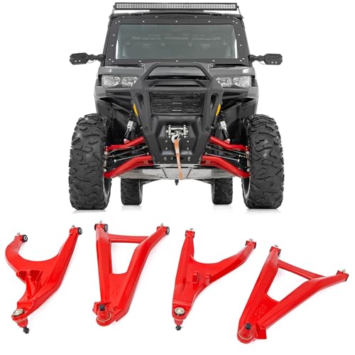 2" High Clearance A-Arms Rough Country for Can-Am Defender HD8/HD9/HD10-97041RED