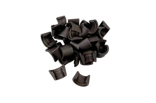 Manley 13031-16 Super 7 Captiv-Loc Valve Lock, 11/32 in Valve Stem, Standard Height, Titanium, Natural, Set of 16