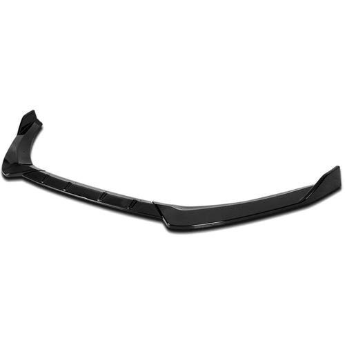 Glossy Black PP Spec-D Tuning Front Bumper Lip Spoiler Body Kit 3PC Compatible with 2017-2018 Ford Fusion