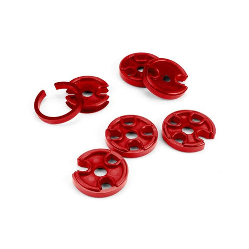 7-8mm Plug Wire Routing KIT, Spin N SNAP, 2 Each 2,3, & 4 Place SEPARATORS, RED