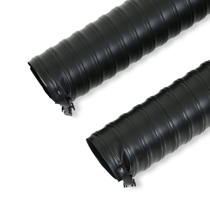 Concours Scott Drake Defroster Hoses Pair (with Cam-Locks), Compatible with 1966-1977 Ford Bronco, Model C5ZZ-18556-A