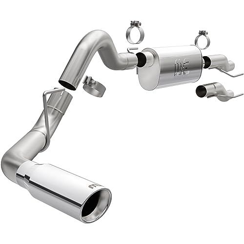 MagnaFlow Custom Builder Kit Performance Exhaust System 10703 - Stainless Steel 3in Main Piping Diameter, Dual Exhaust Type - Designed for Power and Sound