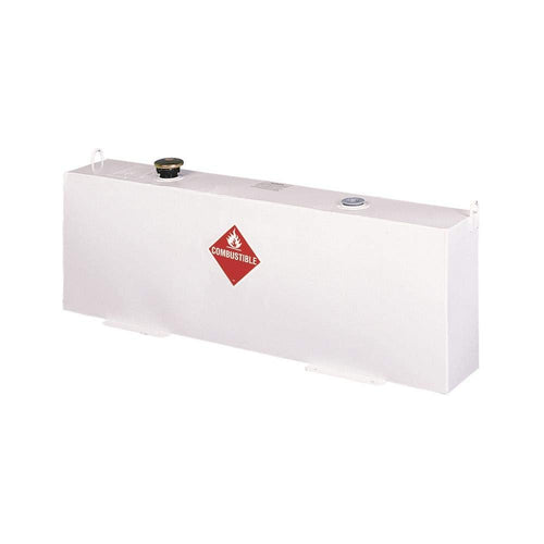 Delta Jobox 486000 37 Gallon White Vertical (Fuel-N-Tool Ready) Steel Liquid Transfer Tank for Trucks