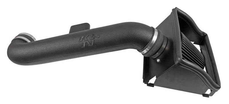 Cold Air Intake System K&N: Dry-Flow Air Filter, Increase Performance & Towing: Compatible with 2015-2020 Ford: F150, 30-2591