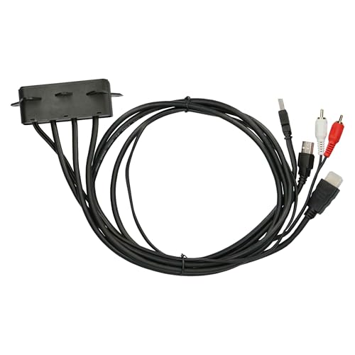 Axxess Heise USB/Aux/Hdmi Replacement Panel 3 Feet - Chrysler/Dodge/Jeep