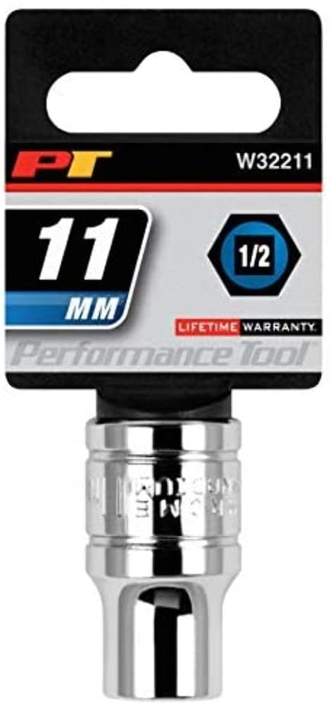 W32211 Performance Tool 1/2 Drive 11mm 6pt Socket