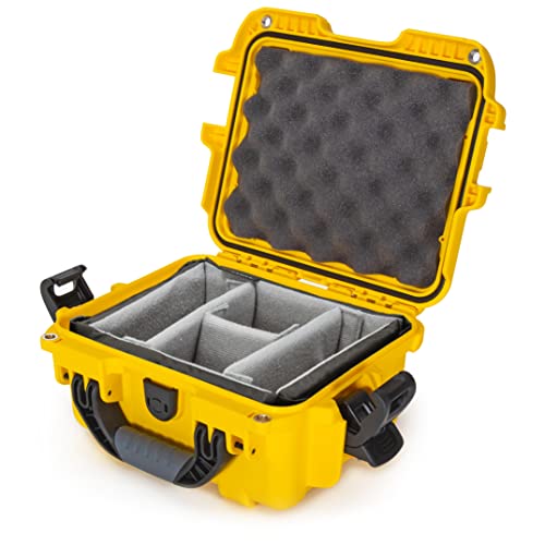Waterproof Nanuk 905 Hard Case with Padded Dividers - Yellow