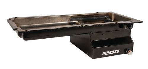 Moroso LS Swap Oil Pan 20140, Fits Early Camaro/Nova/Chevelle, Remote Oil Filter