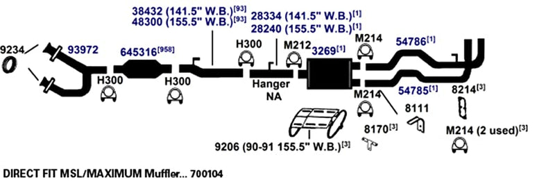 Exhaust AP Bracket 8111