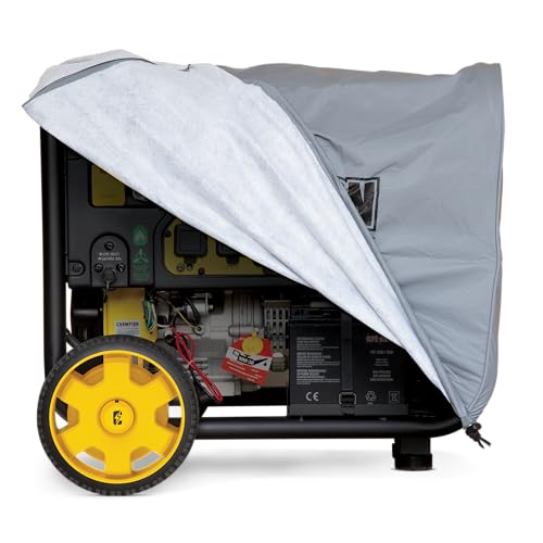 Weather-Resistant Champion Power Equipment Storage Cover for 4800-11,500-Watt Portable Generators