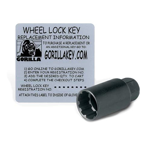 Standard Gorilla Automotive Mag Wheel Locks (7/16" Thread Size)
