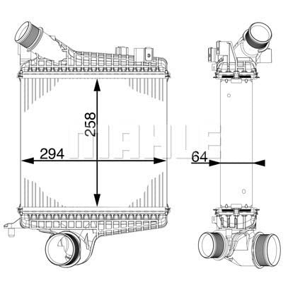 Intercooler BEHR CI221000P