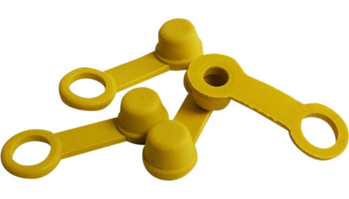 Brake Bleeder Caps Helix 202-2002 - Yellow