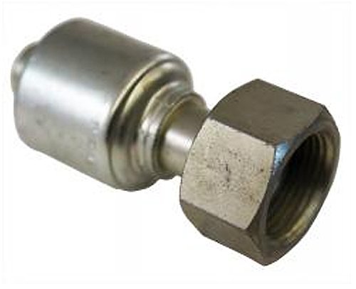 Gates MegaCrimp 5G-6FBSPORX Couplings, Female British Standard Parallel Pipe O-Ring Swivel, 5/16" ID