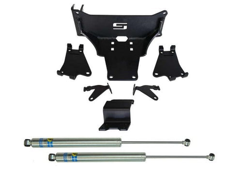 SUPERLIFT SUSPENSION RealTruck Dual Steering Stabilizer Kit for Ford F-250/F-350 | Bilstein 5100 Series Cylinders | 92742 | Fits 2005-2022 Ford F-250 / F-350 Superduty with No Lift to Any Lift Height