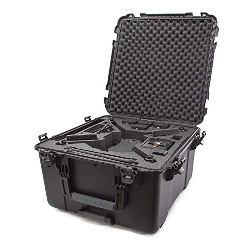 Waterproof Nanuk 970 Hard Case with Custom Foam Insert for DJI Matrice M200 Series - Black (970-M2001)
