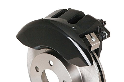 Caliper Covers MGP 49001SBSHBK with Black Powder Coat Finish, (Set of 4)