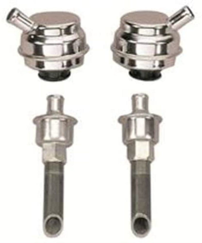 Vac-U-Pan Kit Milodon with Chrome Breathers