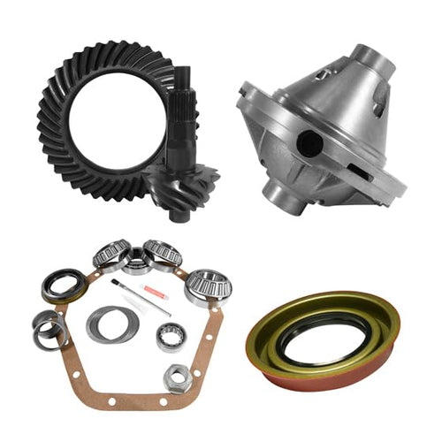 4.11 Rear Ring & Pinion, 10.5" GM 14 Bolt Install Kit, 30 Spline Posi
