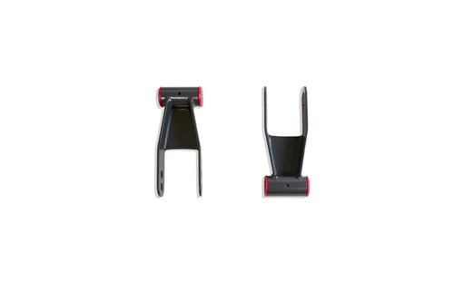 Part# 712120 MAXTRAC SUSPENSION'S is A Pair of 2" Rear Shackles FABRICATED from Steel & Powder Coated Grey