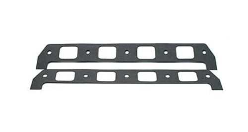 Intake Manifold Gasket SCE, 0.062 in Thick, 2 x 2.2 in Rectangle Port, Laminate, Arias Hemi, Compatible with Big Block Chevy, Pair