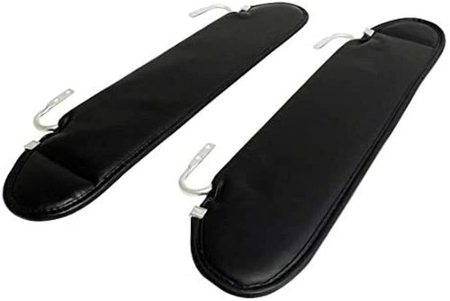 Auto Crown Sun Visor Set RT52005, Black