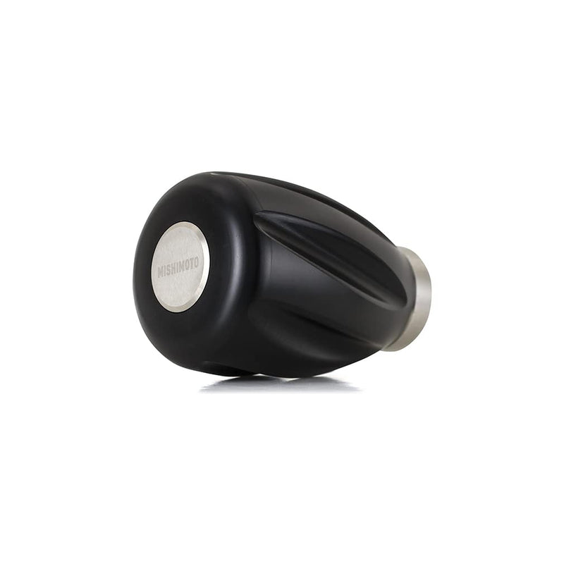 Weighted Steel Core Mishimoto Shift Knob, Twist, Black (Delrin)