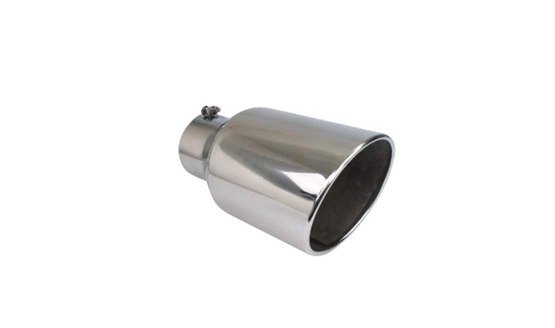 Polished Different Trends Ss Bolt-On 7In Rolled Slant5.00In Id / 7.00In Od - BQ9-507015RSL