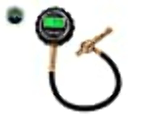 Digital Tire Gauge Overland Vehicle Systems OVS 12010001 with Valve Kit & Storage Bag