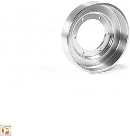 03-12 Dodge 2500/3500 Cummins Fan Drive Pulley - Fleece Performance (Bare Aluminum Finish) (FPE-34660-AL)