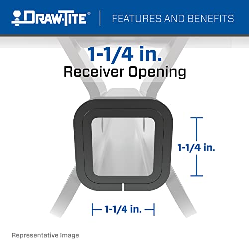 Class II Draw-Tite Frame Hitch with 1-1/4" Square Receiver Tube Opening
