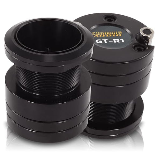 GT-1R Sundown Audio Bullet Tweeter - 100W RMS, 4-Ohm - High-Efficiency Car Audio Compression Driver - 100dB Sensitivity, 4kHz-20kHz - Compact Design, Single Speaker (Each)