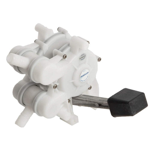 Whale Gusher Galley MK3 Pump, Foot-Operated Manual Pump, Left-Side Pedal, Up to 4 Gal./Minute, White, One Size For Boats Up to 80 Feet