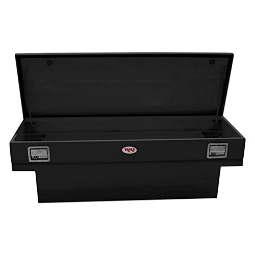 Single Lid RKI M60SB-1NMB Steel Chest Tool Box with Offset for Fullsize, Black