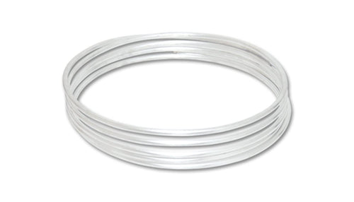 Power Vibrant 16409 Tubing, Hard Line, Aluminum, Natural, 1/4 in. OD x 25 ft. long, each