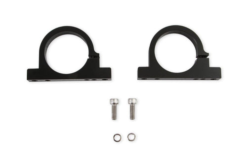 Holley 162-574 Mounting Bracket Black HP and VR Series Billet Fuel Filters